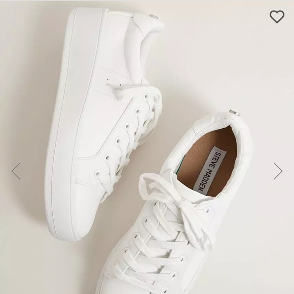 Steve Madden Bertie Sneaker - White - Picture 7 of 7